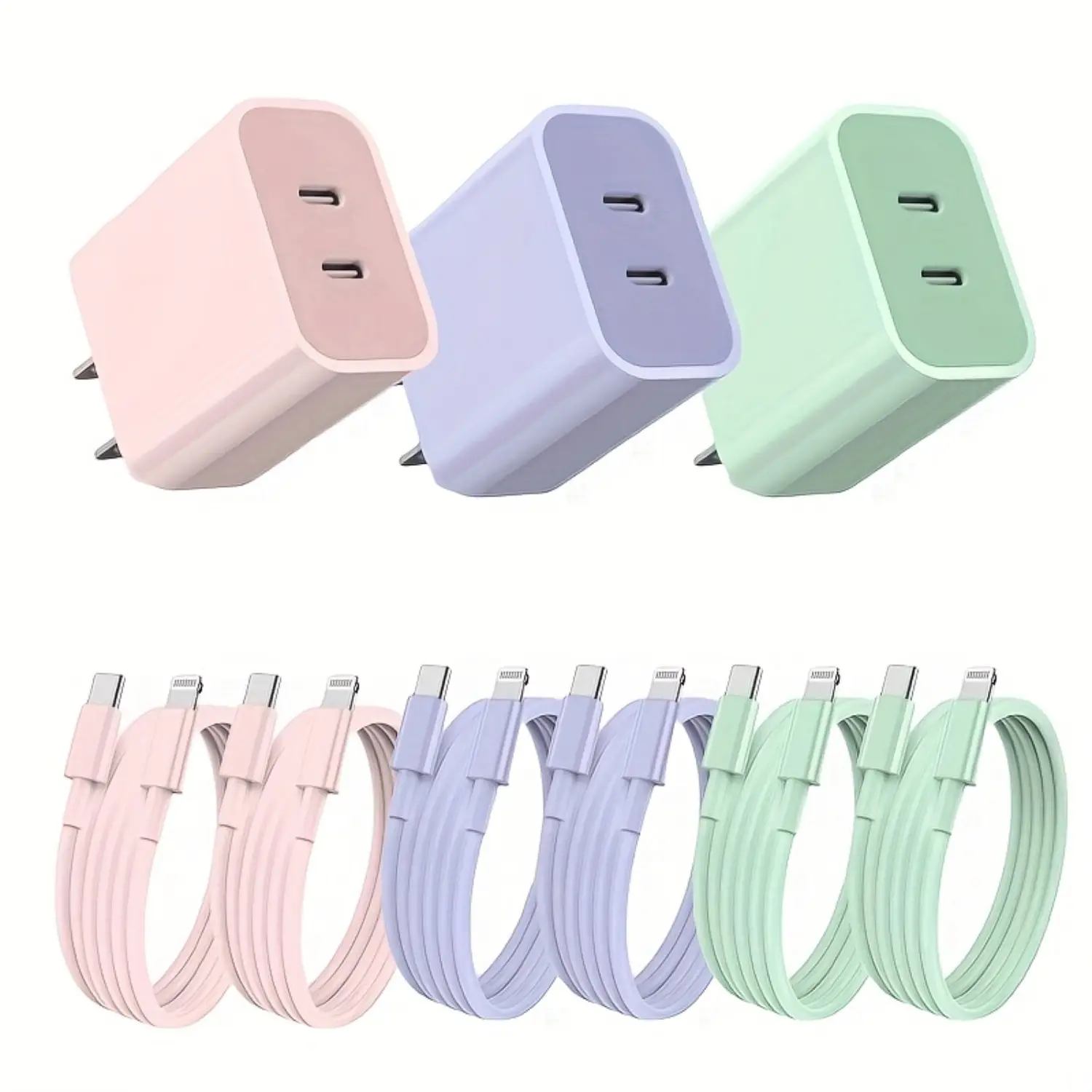 For IPhone 14 Charger, Dual Port 40W Type C Fast Charging Block with 6ft MFi Certified USB-C To Lightning Cable For IPhone 14/13/12/12 Pro/12 Pro Max/11/11 Pro/11 Pro Max/XR/XS/X/8, IPad
