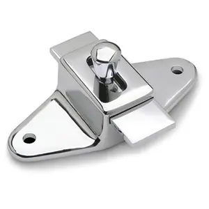 212 MAIN Jacknob 5400 Slide Latch Pull, Polished Chrome, Chrome Finish, with Drilled Holes