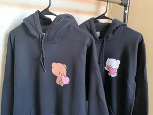Bears Inspired | Matching  Couple Hoodies | Hoodies Included | Matching Bears  Couple Matching Clothes Hoodie and Sweater; T-shirt Cotton Womenswear