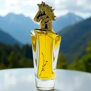 Lattafa Maahir Unisex Eau de Parfum Spray 3.4 Ounce Classic Fragrance with Red Berries & Sandalwood Notes for Everyday Use