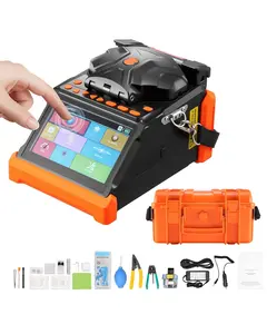Fiber Fusion Optic Splicer With 6-Motor Core And Clad Alignment, 5-Inch Touch Screen, High-Precision Fiber Splicing For Single-Mode And Multi-Mode Fibers, Fast Cycle, Auto Cleaving, Data Interface, Industrial Grade