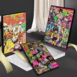 Anime JoJo Bizarre Adventure Retro Painting Calligraphy Gift with prints, Vintage wall art, Graphic prints, home decor fade-Resistant, Non-sticky, vibrant Wall print poster