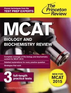 USED-The Princeton Review MCAT Biology and Biochemistry Review 2015 by Princeton Review (Paperback)