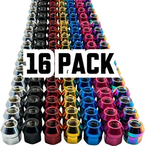 M10x1.25 Spline Open End ATV UTV Lug Nuts for Polaris RZR Ranger Sportsman Outlaw Scrambler Phoenix