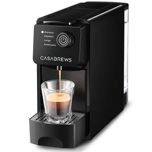CASABREWS [CM7036E] Pod Coffee Machine, 20 Bar Coffee Machine with 4 Brewing Modes, Capsule Coffee Maker, Capsule espressomachines