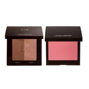 LAURA MERCIER Makeup Cosmetics 2-Piece Multi-Pack - Blush Color Infusion and Bronze Color Infusion Duo with Matte and Sheen Shades