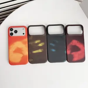 Heat Induction Color Change Protective Case For iPhone 17 16  15 14Plus 13 12 11 Pro Max Thermal Sensor Phone Cover Casing Protector