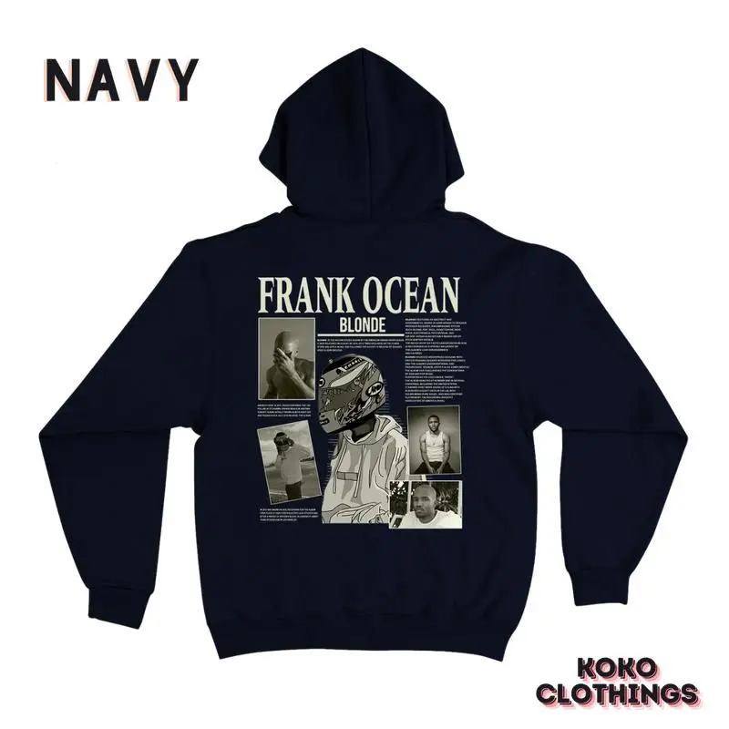 Frank Ocean Blonde Hoodie|T-shirt|Sweatshirt, Gift for Fans, Classic Menswear Tops, Graphic Unisex Pullover for Daily Casual Wear