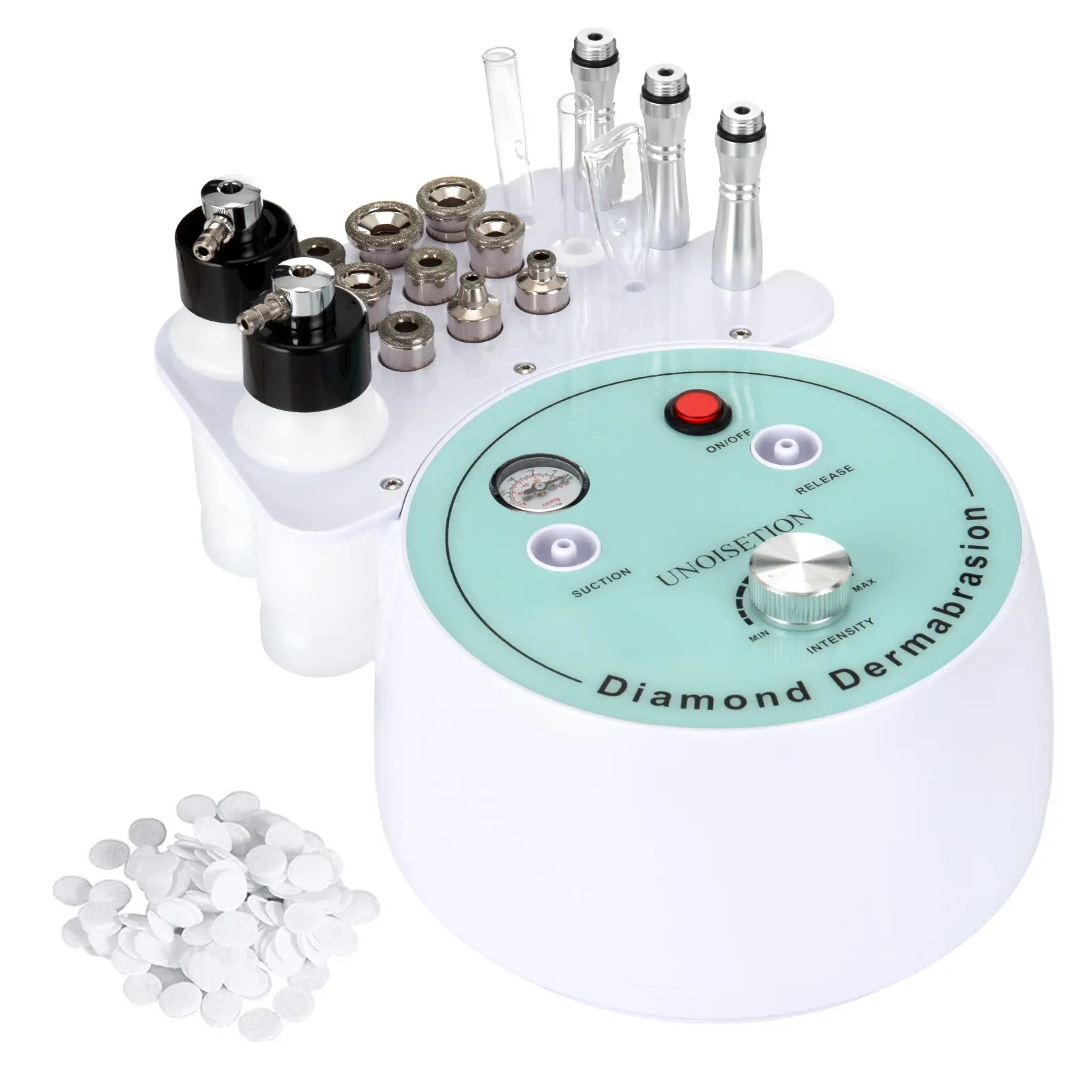 Diamond Microdermabrasion Machine, 0-80Kpa Professional Suction, Durable & Precise Home use Facial Care, Safe & Cost-Effective Salon-Grade Skin Equipment for Busy Womem