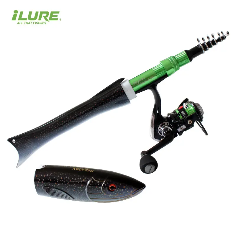 Portable 1.6M Fishing Rod and Reel Combo – Compact Telescopic Travel Fishing Kit Fishing Supplies Fishing Rods And Reels