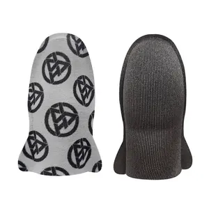 Competitive Games Esports Fingertips Silver Fiber Thumb Cuff Thumb Grip Gaming Finger Gloves Touch Screen Gloves Thumb Gloves Finger Cuff