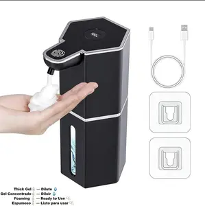 Smart Hands-Free Soap Dispenser, Foaming & Gel Compatible, USB Rechargeable, Adjustable Foam Output