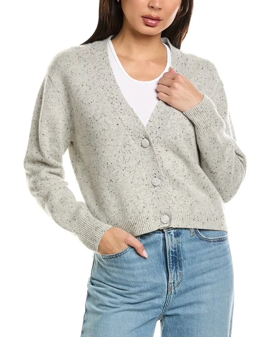 Brodie Cashmere Coco Crop Cashmere Cardigan