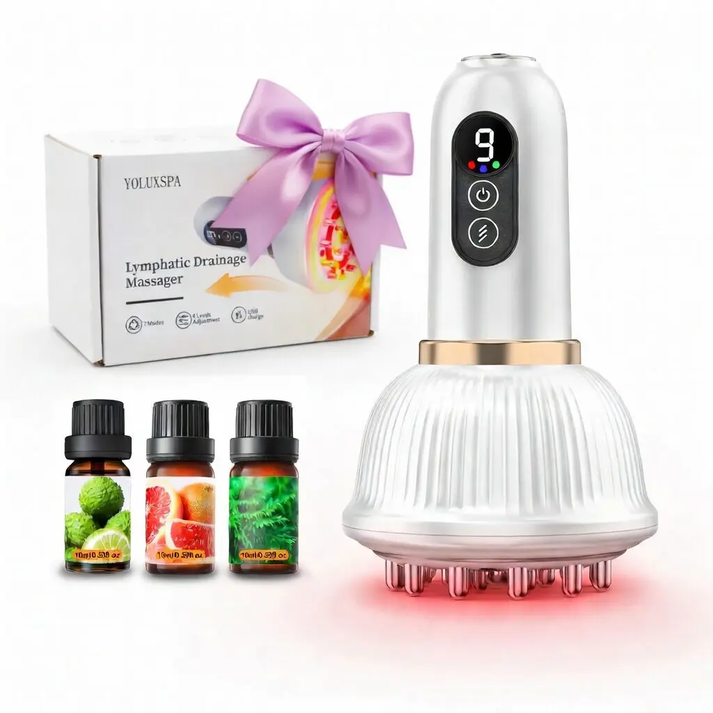 Handheld Body Massager for Legs & Belly – Full Body Relaxation Vibration, 3 Modes, 9 Intensity Levels, Portable Muscle Relief Device for Home & Travel,Gift for Mother Day