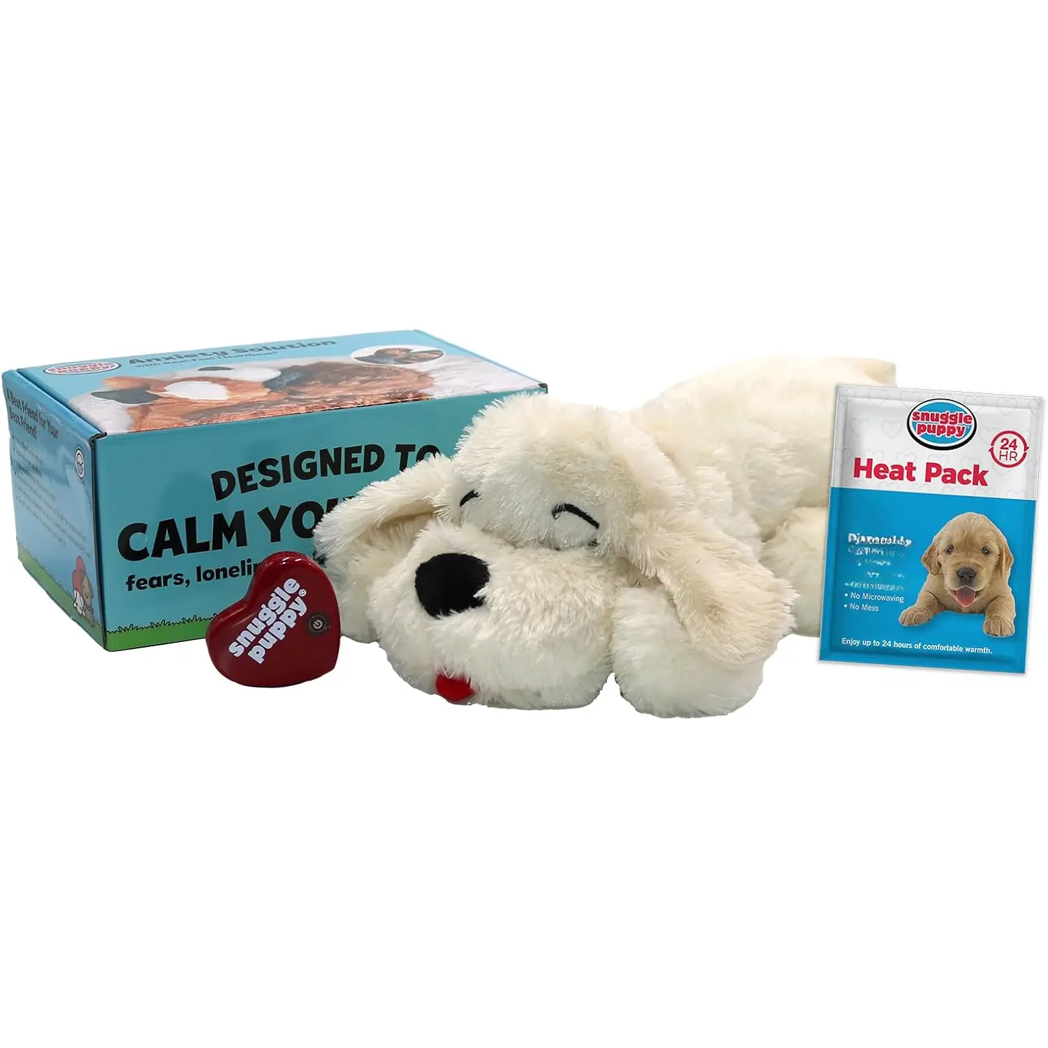 Original Snuggle Puppy Heartbeat Stuffed Dog . Puppy  for  , Calming Aid, and Comfort  for Behavioral  in Golden