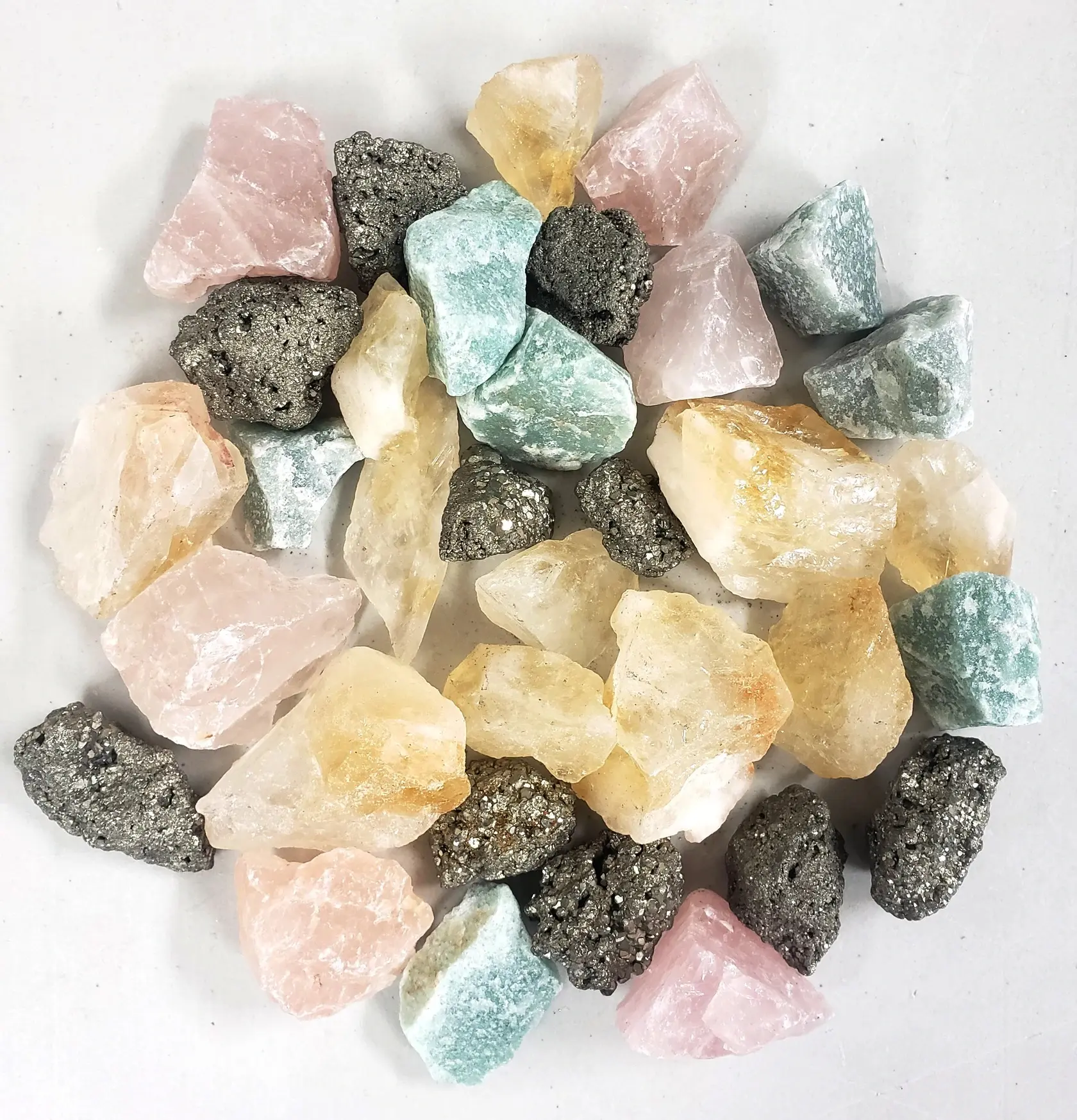 Crystals for Love & Wealth Abundance Attraction Gift Set