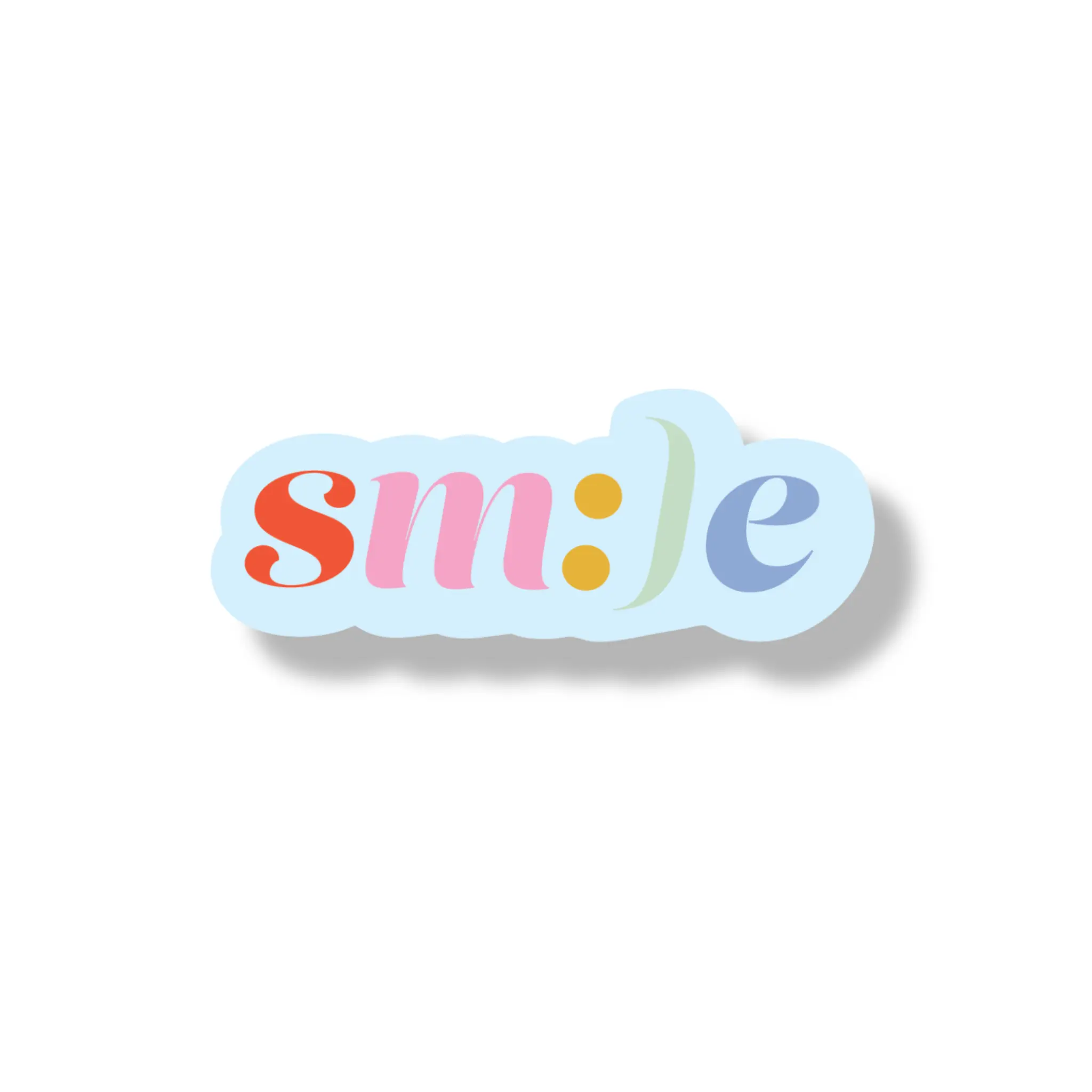 Smile sticker Smile sticker