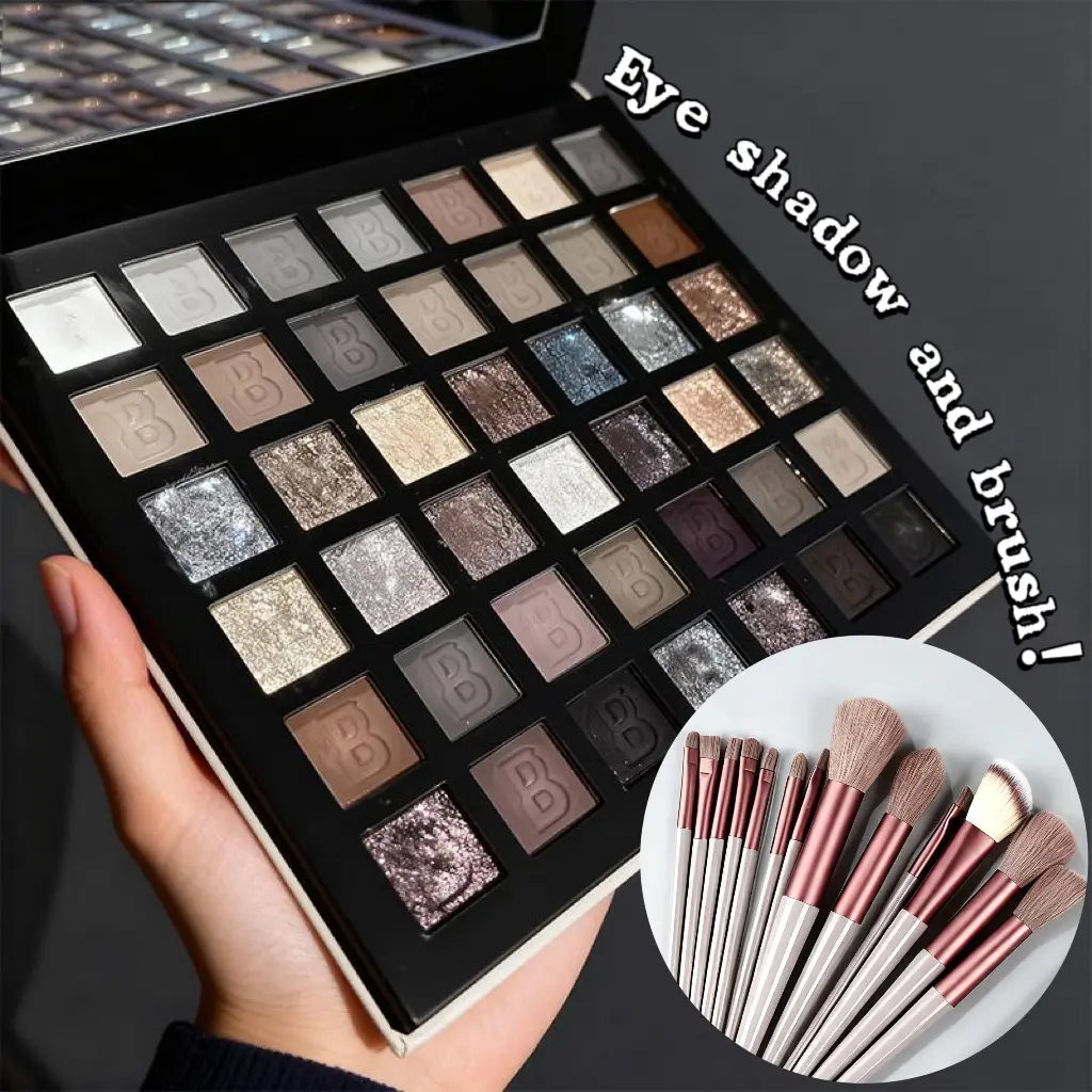 James Charles 42-shade Smoky Eyeshadow Palette features highly pigmented matte, shimmer, and glitter texturesEye shadow and brush。 , is waterproof and long-lasting, and can be used on the  and face. It boasts excellent color payoff.Eye shadow and brush。
