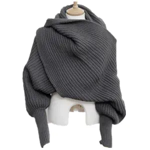 CozyWrap Luxe Knit Scarf | Soft Oversized Travel Shawl & Wrap