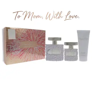 Bella Blanca by Oscar De La Renta for Women - 3 Pc Gift Set 3.4oz EDP Spray, 3.4oz Body Lotion, 1oz EDP Spray- White Floral Eau de Parfum & Body Lotion, Mother’s Day Gift for Mom