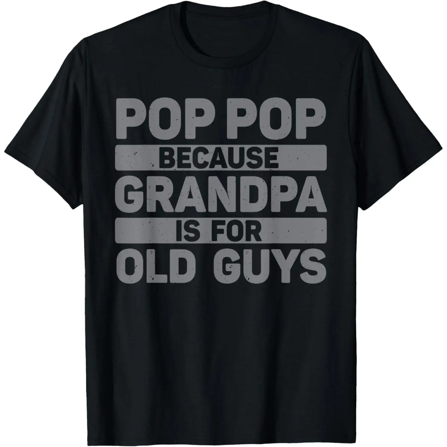 Pop Pop Art For Grandpa From Grandkids Father's Day Pop Pop T-Shirt