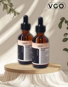 VGO Vitamin C Facial Serum Essence - Radiant & Gentle Cleanser for All Skin Types - 30ml/60ml - Moisturizing & Comforting Daily Skincare Solution Moisture Cleansing