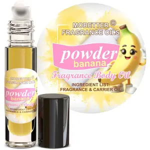 MOBETTER FRAGRANCE OILS Powder Banana Fragrance Body Oil for Unisex Adult