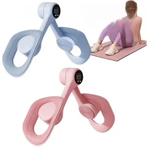 Thigh Exerciser with Digital Counter,Thigh & Hip Trainer - Home Gym Strength Equipment for Muscle Workouts,Exercise Equipment for Men&Women