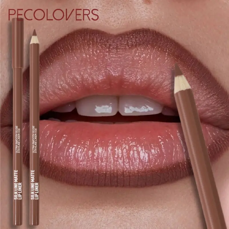 Makeup Lip Liner Lipstick, Long-Lasting Matte Effect, Outline Lip Line