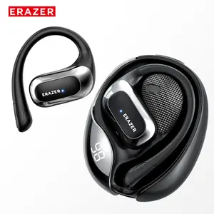 ERAZER X5 Wireless Earbuds, Open-Ear OWS Headphones, Ear Hooks Design , Wireless Earbuds, With HD Mic, Power Digital Display, 24H Playtime, Bluetooth 5.4 Earbuds, Gaming with Low Latency