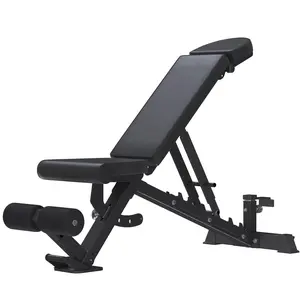 YODOLLA Adjustable Weight Bench for Home Gym, 1300Lbs Capacity Bench Press & Strength Training Incline Decline Flat Workout Benches, Quick-Adjust Seat, Back and Headrest for Gym