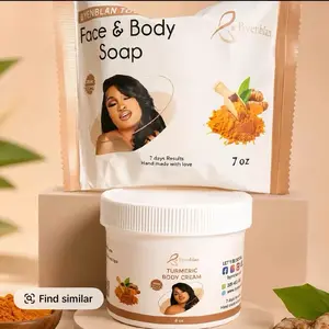 2 PCS Byenblan Turmeric SET-Body cream 8oz & Soap 7oz-skin care