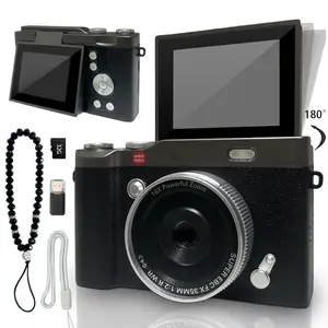 Foldable Portable Flip Cover Digital Zoom Camera, Compact Travel Photography Device, Ideal for Outdoor Adventures & Daily Use