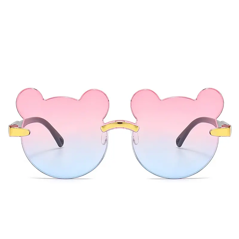 Kids' Cute Floral Flower Motif Sunglasses - PC Plastic Baby-Sized Fun Toy Eyewear Accessory for 1-2 Year Old Boys and Girls, Accessories, Small Frame, Child Fun, Pc & Resin