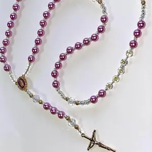 purple pearl name rosary