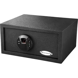 Barska Biometric Safe Box - 0.46 cu ft Digital Keypad Smart Security Home Safe for Office & Home Use