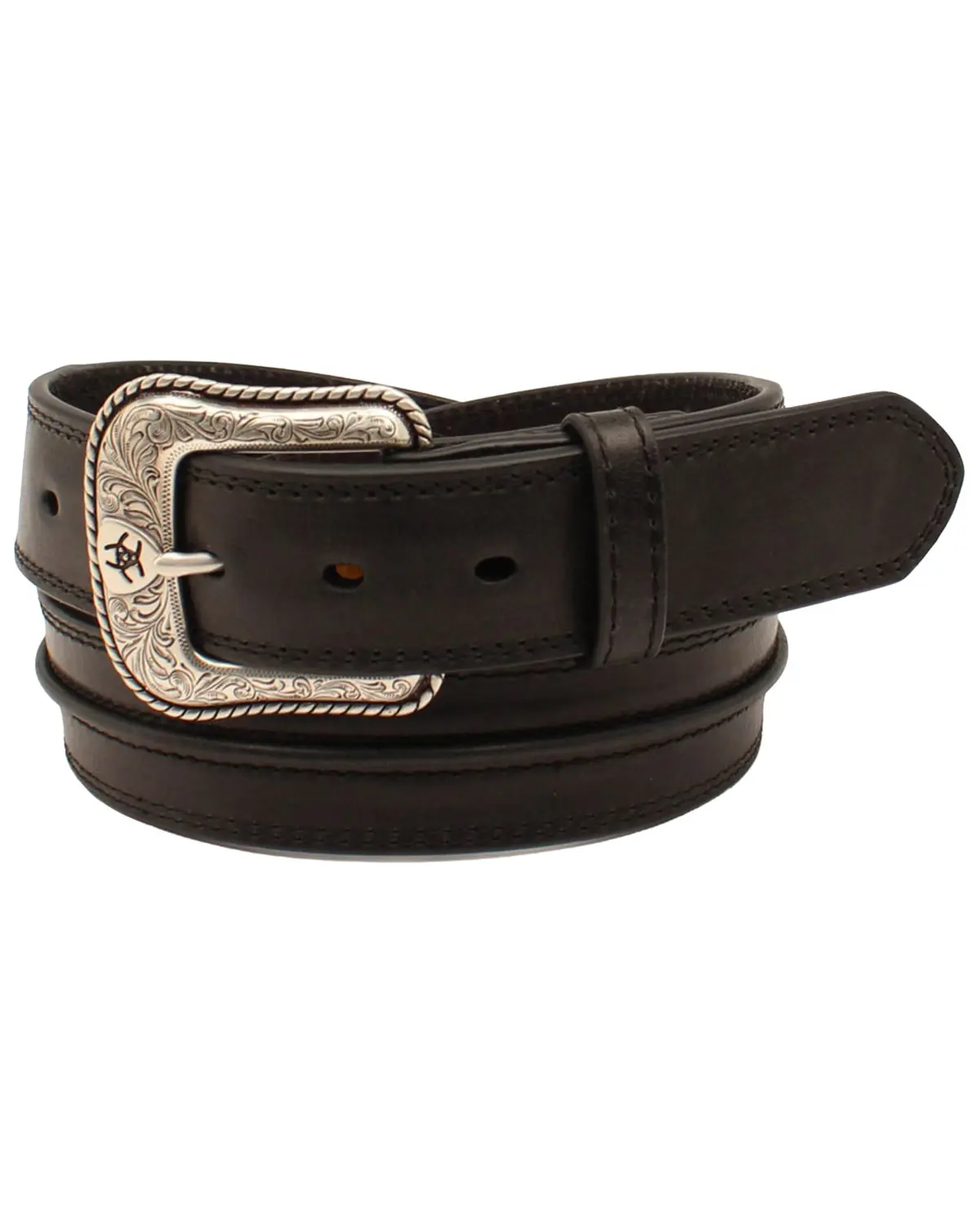 Ariat Men's Men'S Bump Leather Western Belt - A1019401