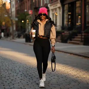 Crown Jewel Satin Lined Beanie with Rhinestones Pink Cap for Cold Weather Protection and Stylish Self-Expression