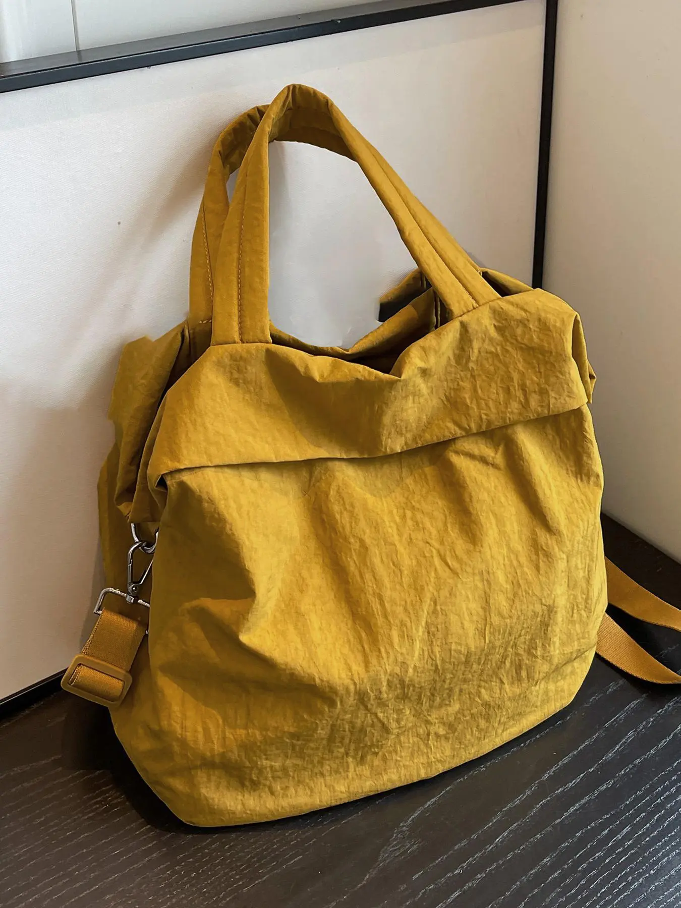 Simple multi-color canvas tote bag, versatile, large capacity, first choice for daily commuting, hand-held sports yoga bag, shoulder crossbody fitness travel leisure bag, Casual commuter bag, Reusable Bag, Casual Everyday Bag