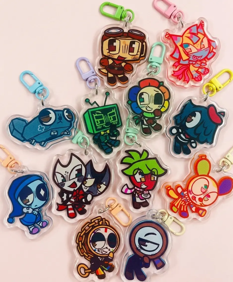 Roblox Dandy’s World Acrylic Keychains
