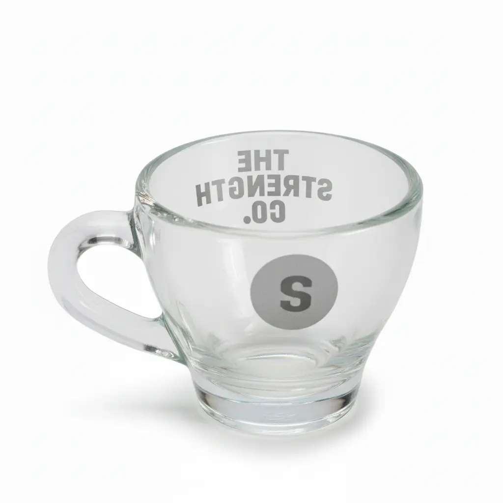 The Strength Co. Glass Espresso Cup