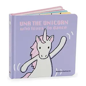 USED-Jellycat Una The Unicorn Who Loves to Dance, 6.75 inches x 6.75 inches by Amelia Gatacre (Unknown)