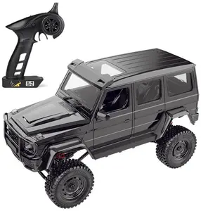 MN 1:12 Scale 4WD 2.4G Radio Remote Control Big G 500 RC Car Rock Crawler Off Road Truck RTR Black R/C