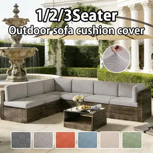 Outdoor Sofa Cover, Washable Sofa Slipcover, All-Season Universal Modern Design, Pet-Friendly, Reusable Living Room & Bedroom Decor