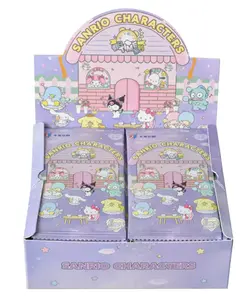 Original Sanrio Kuromi Hello Kitty My Melody Shining Collectible Card Game Trading Card