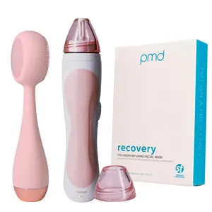 PMD Beauty Gemstone Pro Bundle with Personal Microderm Pro and 5 Anti-Aging Recovery Masks - Skin Repair, Skincare