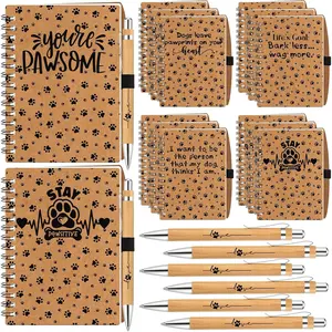 15 Set Vet Receptionist Week Gifts Bulk Veterinary Technician Spiral Notebooks with Paw Ballpoint Pen Vet Tech Appreciation  for Veterinary Receptionist Assistant Nurse   Lover
