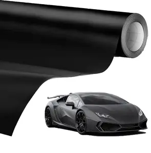1ft x 5ft Matte Car Vinyl Wrap, Vehicle Vinyl Film With Bubble Free Air Release Technology, Self Adhesive Automotive Vinyl Wrap For Motor Car DIY Interior Exterior