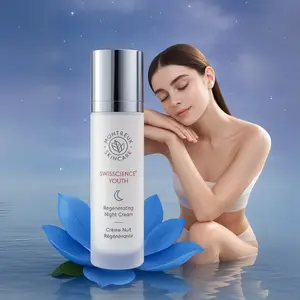 Montreux Skincare Swiss Science Youth Regenerating Night Cream - Deep Hydration & Revitalization for All Skin Types - 50ml - 97% Natural Origin - Anti-Aging Formula