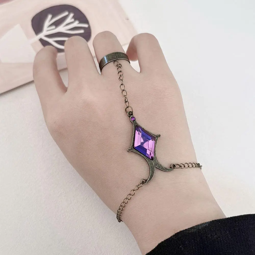 Anime Puella Magi Madoka Magica Akemi Homura Cosplay Bracelet Ring Jewelry Gift